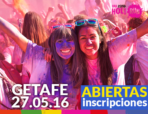 ¿Preparados para la Holi Run Getafe 2016?