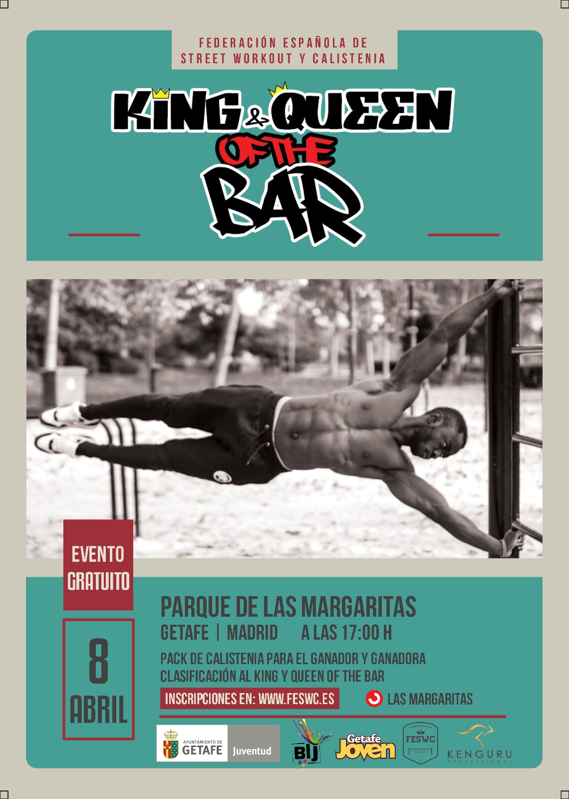 king and Queen of the Bar llega a Getafe con la BIJ2017