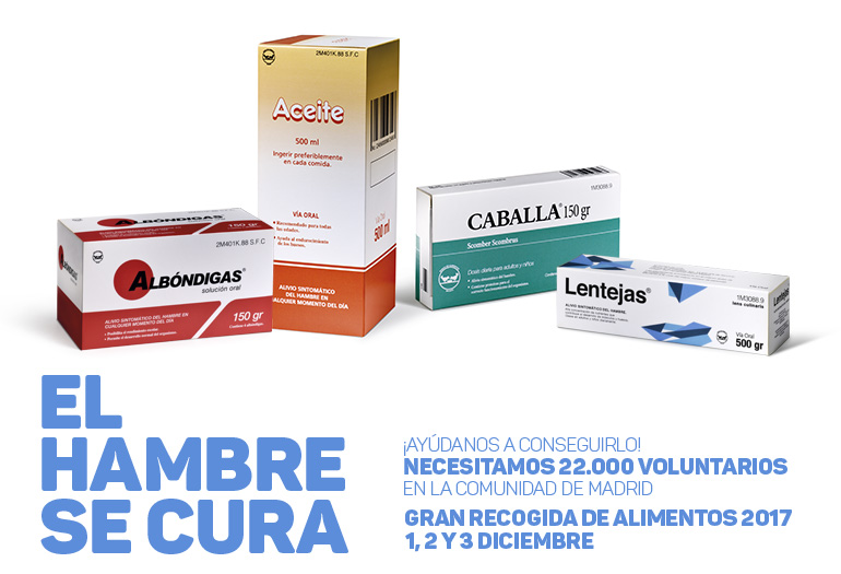 Apúntate al reto: Vamos a conseguir 2.500.000 Kilos de alimentos