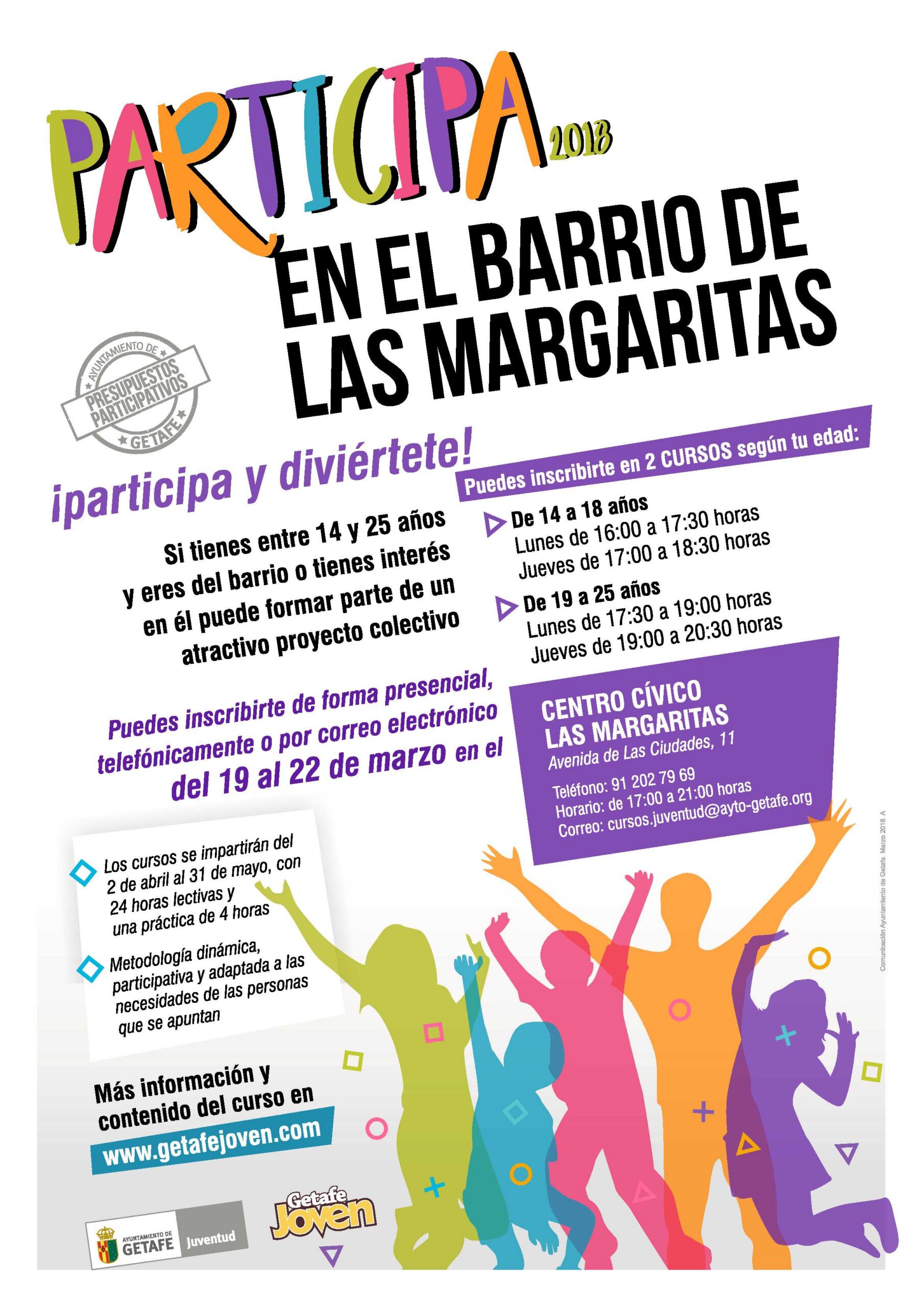 Participa y diviértete  en las Margaritas