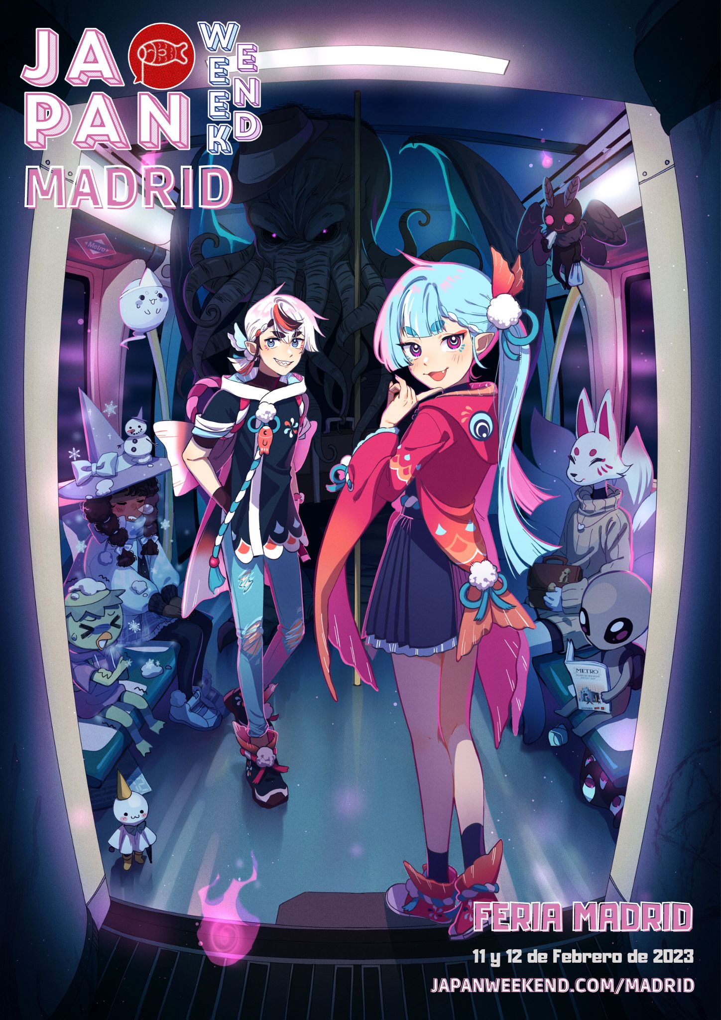 Los amantes de la cultura digital japonesa, tienen una cita este fin de semana con la Japan Weekend 2023.
