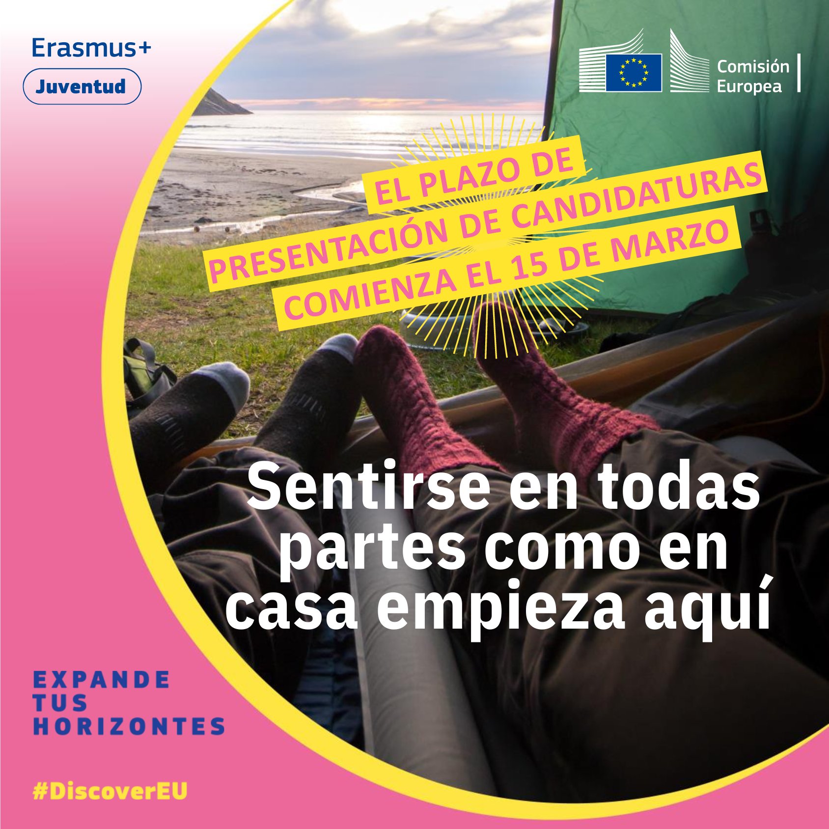 ¡Prepárate para descubrir Europa con  DiscoverEU