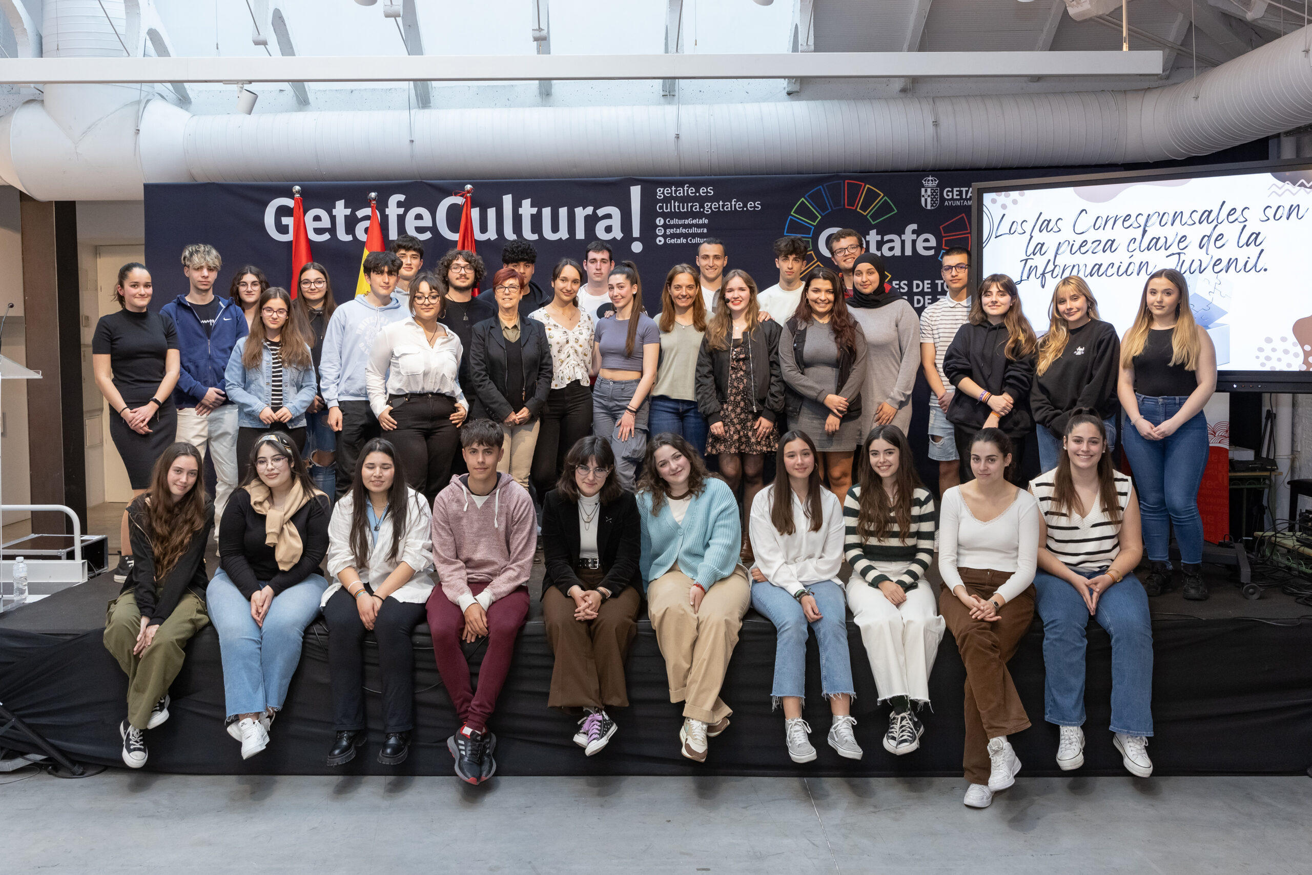 35 corresponsales juveniles reciben los premios EnRédate con Getafe 2022/23