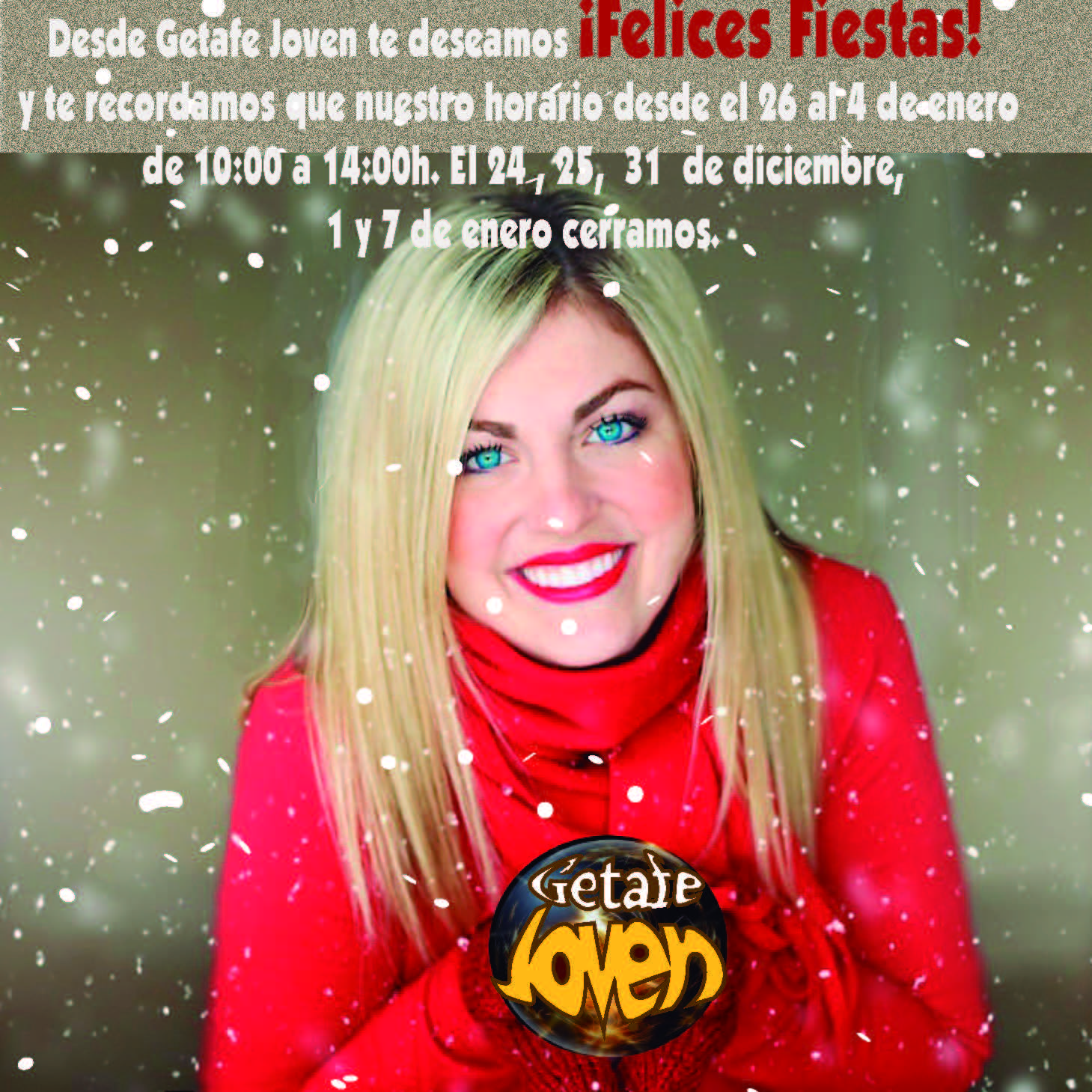 Getafe Joven os desea ¡¡Feliz Navidad!!