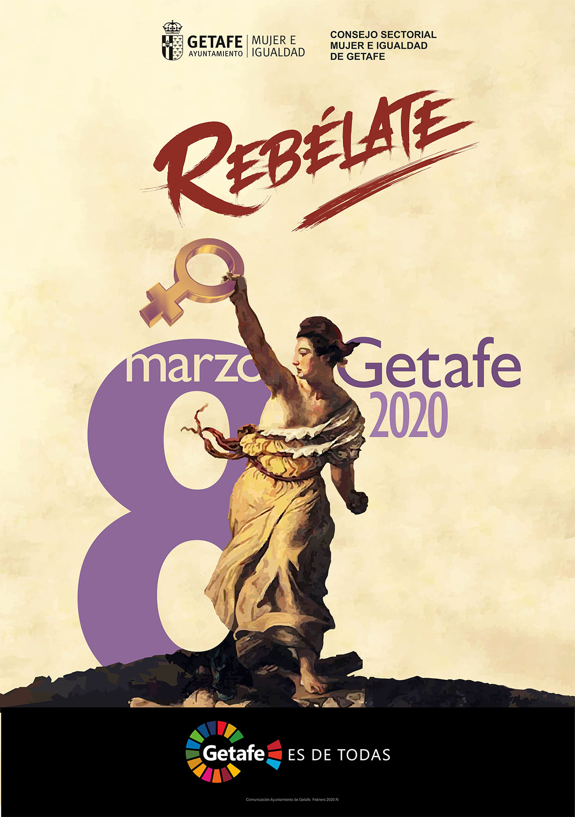 ‘¡Rebélate!’ por el 8 de marzo