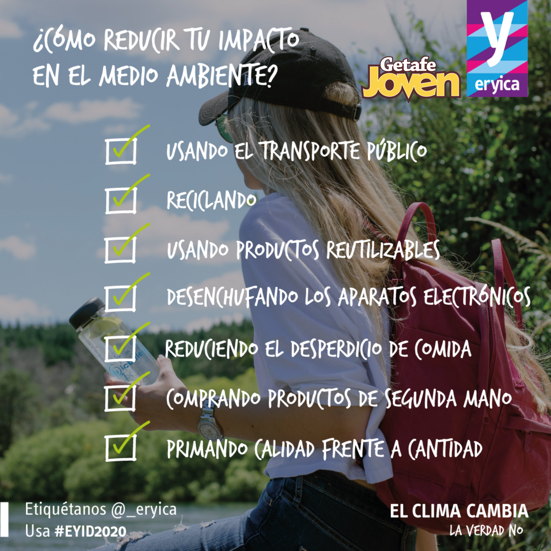 Vamos a prolongar el respiro al medioambiente  #EYID2020
