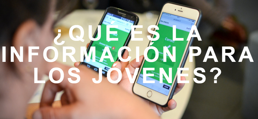 ¿Conoces el derecho de los jóvenes a la Información juvenil?