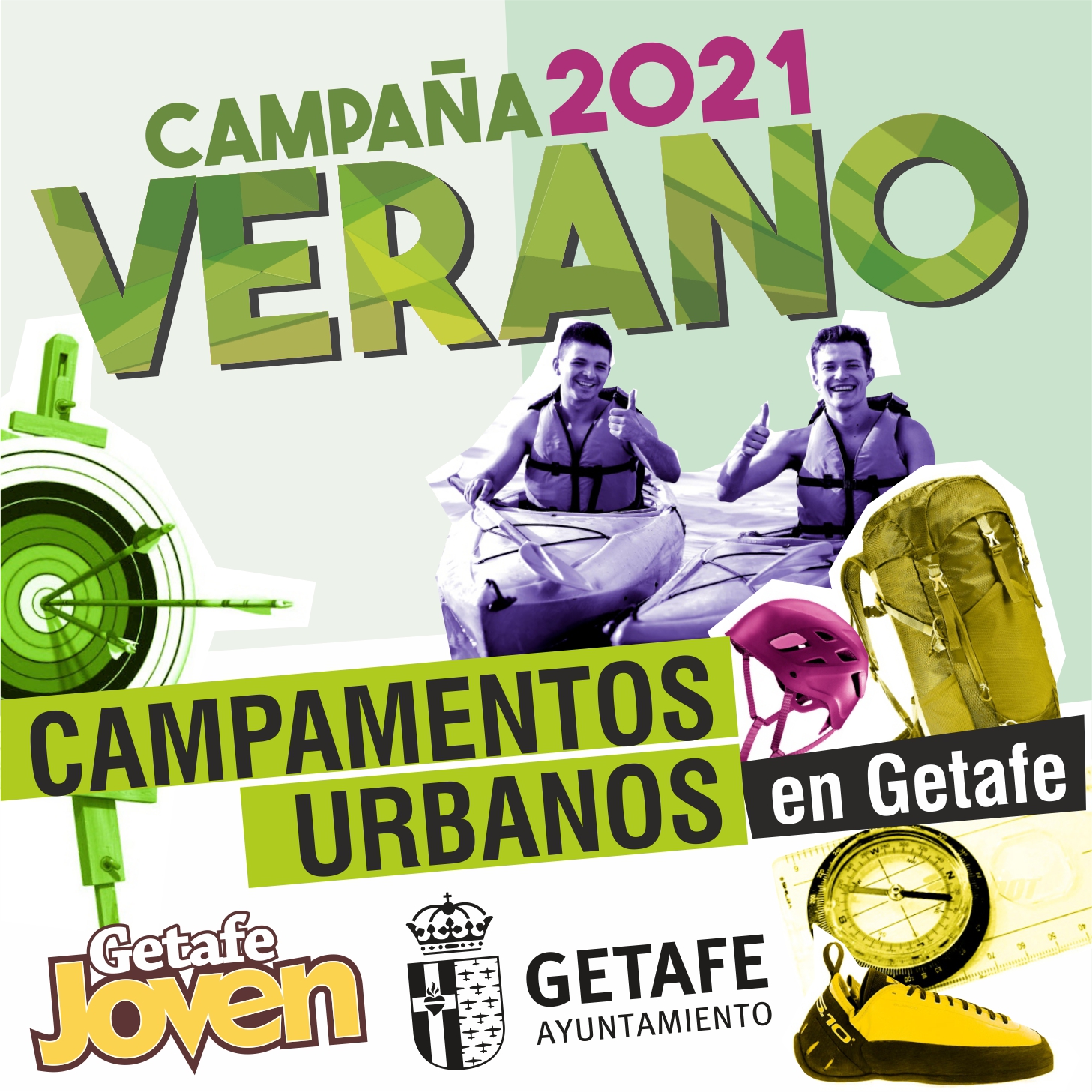 La campaña de verano Getafe Joven oferta 160 plazas de campamentos urbanos para jóvenes durante el mes de julio.
