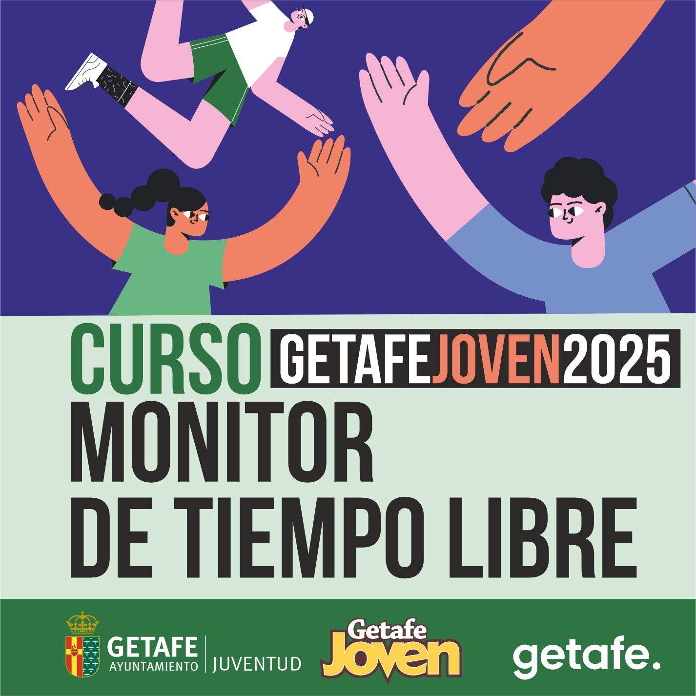 ¿No tienes el título de Monitor/a deTiempo Libre?  Ahora puedes obtenerlo con el nuevo curso de Getafe Joven