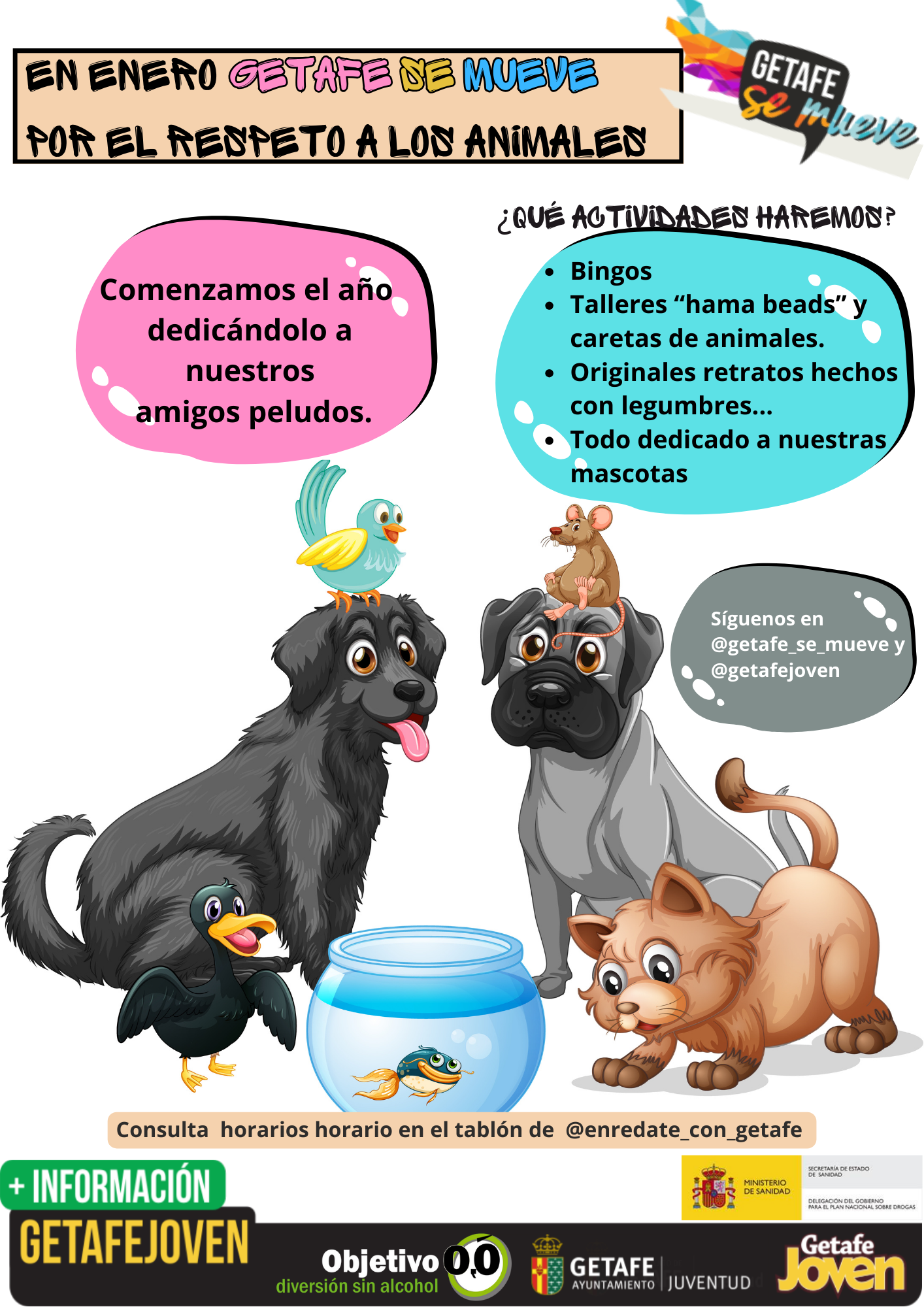 Comenzamos el año fomentando el respeto a los animales