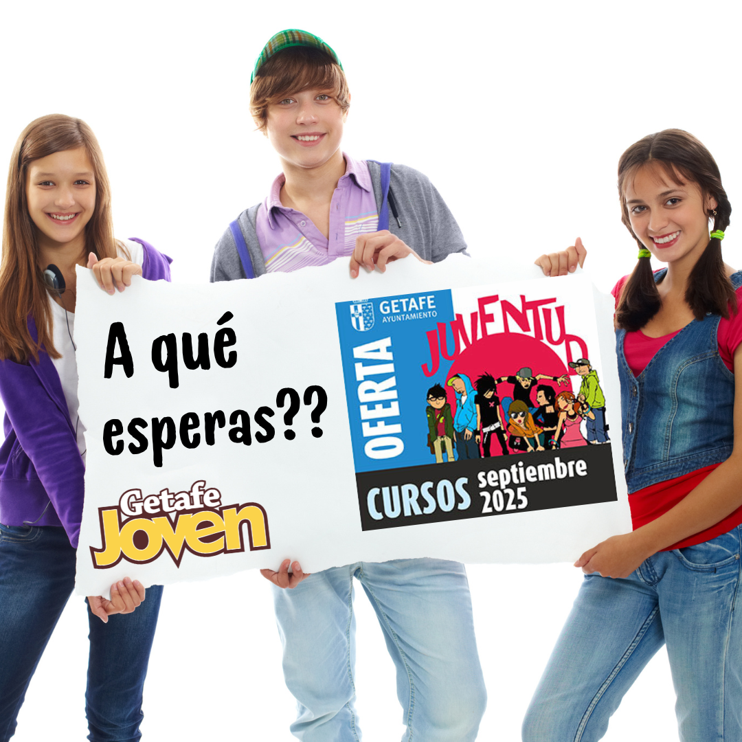 Abierto el plazo para los talleres y cursos de Juventud en Getafe hasta el 23 de septiembre