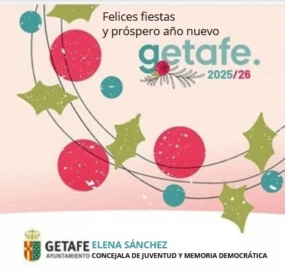 Getafe Joven os desea Feliz Navidad!!!